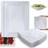 Kit 2 Travessas 49 Cm Retangulares Buffet + 4 Travessas Grandes 32,5 Cm Quadradas para Buffet Melamina Profissional  Bestfer 