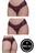 KIT 3 Calcinha Renda Lingerie Confortável - KIT 3 MAJU