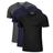 Kit 3 Camisas Camisetas Dry Fit Academia Masculina Roupa de Treino Termica Anti Suor 