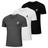 Kit 3 Camiseta Masculina Esportiva Dry Fit Camisa Gola Redonda Corrida