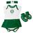 Kit 3 Peças Torcida Baby Body Menina Palmeiras - 033B