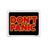 Kit 3 Placas Decorativa - Don'T Panic