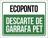 Kit 3 Placas Ecoponto Descarte De Garrafas Pet