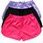 Kit 3 Short Feminino Soltinho Saida de Praia Caminhada Top