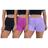 Kit 3 Shorts PMC Canelado Feminino