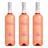 Kit 3 Unidades Vinho Almadén Frisante Moscatel Rosé 750ml