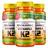 KIT 3 VITAMINA K2 MK7 MENAQUINONA 60 Cáps 500mg UNILIFE