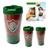 Kit 3Un Copo Viagem Térmico Plástico Smart 200Ml Café