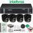 Kit 4 Cameras de Segurança Intelbras vhd 3220 C/ Audio Microfone Full Hd Dvr Mhdx 4ch + hd 500GB