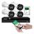 Kit 4 Câmeras Vip1230 B Bullet Ip67 2mp Nvr Nvd 4 Canais 1tb