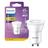 Kit 4 lampadas mini dicroicas led gu10 3,5w philips