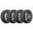 Kit 4 Pneus 265/45R21 Continental PremiumContact 6 ContiSilent 108H Aro 21