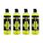 Kit 4 Shampoo Lava Autos sem Cera Automotivo V8 Sanol 500ml