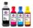 Kit 4 Tinta Compatível Brother MFC-J6520DW J6720 J6920 LC109 105 1,25 Litros