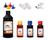 Kit 4 Tinta Compatível Para Canon G3111 GL-190 GL190 800mL