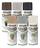 Kit 4 Tinta Spray Efeito Pedra Stone Artesanato Rust Oleum