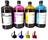 Kit 4 x 100ML Compatível Tinta Impressora BROTHER MFC-J6710DW Alta Qualidade Kings Of Ink