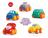 Kit 5 Carrinho Soft Cars Mordedor Para Bebe  - Divertoys