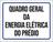 Kit 5 Placas De Quadro Geral Energia Elétrica 36X46