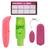 Kit 5 Sex Shop Vibrador Golfinho e Bullet  + Yummy Gel Térmico Comestível + Raspadinha