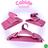 kit 50un Cabide ultra fino infantil Rosa para bebê ENVIO IMEDIATO.