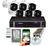 Kit 6 Câmeras Intelbras 1120b Hd Dvr Mhdx Full hd 8 Canais Completo