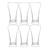 Kit 6 Copos Lager Cerveja Chopp Pilsner Kassel 398ml Em Vidro Para Chopeira e Torre de Chopp 