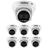 Kit 7 Câmera IP 2 Megapixels 2.8mm 30m VLP 1230 D Intelbras