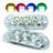 Kit 80 Farol RGB AJK 3 Leds 6W