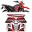 Kit Adesivos Yamaha Xtz 125e 2014 Vermelha Kit Completo