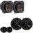 Kit Alto Falante Jbl 4'' Multisystem + Kit Duas Vias 62vfx55