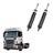 Kit Amortecedor Pneumatico Cabine Scania S4 Pgr 2010 Diant.