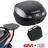 Kit Bagageiro Yamaha Nmax160 2021+ Scam Spto534 + Bauleto 47L Givi Monolock Simply E470Nt Lente Fumê