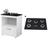 Kit Balcão Cooktop 1 Porta BR C/Fogão Cooktop 5 Bocas