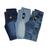 kit c/ 3 Bermuda jeans masculina Rasgada Destroyed C/Elastano Oferta ilimitada