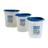 Kit c/ 3 Potes de Mantimentos 900ml, 1,65L e 3,3L - MIX HOME