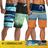 Kit c/ 3 Shorts SURF Mauricinho Bermuda Praia Academia Tactel Estampado Verão 859