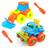 Kit Caminhonete e Trator Monta Desmonta com Chave Infantil