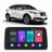 Kit Central Multimídia Android Nissan Kicks 2017 2018 2019 2020 2021 2022 Com Friso Prata 9 Polegada