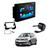 Kit Central Multimídia MP5 CarPlay Moldura 2Din Fox 2010 à 2013 7 Polegadas + Câmera de Ré Borboleta