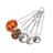 Kit Colheres Medidoras 5 Peças Inox Medidas Cozinha