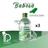 Kit com 3 Baba da Babosa (Aloe Vera) 500ml Cabelos e Pele Lord Cosmetics