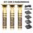 Kit Com 3 Maquininhas Retro Ultra Afiado Gold Shawnstar Acabamento