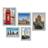 Kit Com 5 Quadros Decorativos - Londres - Inglaterra - Viagem - 341kq01b