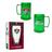 Kit Copo Munich Tulipa Chopp + Caneca Gel 300Ml Fluminense