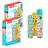 Kit Curativo 4 Estampas Coloridas Infantil 50 Unidades Respirável Não Gruda Fisher-Price HC483