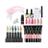 Kit de Extensão de Unhas em Gel UV/LED - Manicure Profissional com Base e Esmalte