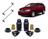 Kit Do Amortecedor + Bieletas Dianteiras Dodge Journey