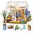 Kit Dollhouse Rolife Dreamy Garden House com LED em escala 1/24