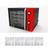 KIT - Forno Turbo Convector Smart Basic. Preto e Vermelho FCSB4E 220v + 4 Assadeiras - Venâncio